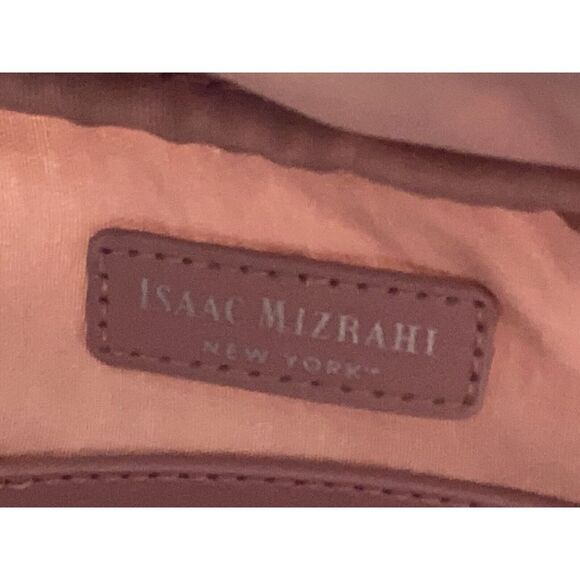 Isaac Mizrahi Tote-Duffle-Carryon-Baby-Overnight Bag-Crossb-Strap-Fair Isle-Gift - Picture 4 of 15